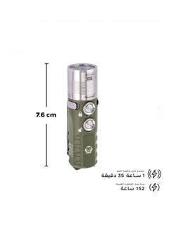 RovyVon RovyVon A21 Handheld LED Flashlight - 1000 Lumens - Military Green - Perfect for Camping and Outdoor Adventures  - Image 2