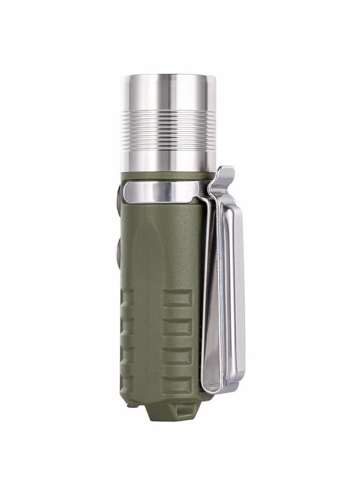 RovyVon RovyVon A21 Handheld LED Flashlight - 1000 Lumens - Military Green - Perfect for Camping and Outdoor Adventures  - Image 4