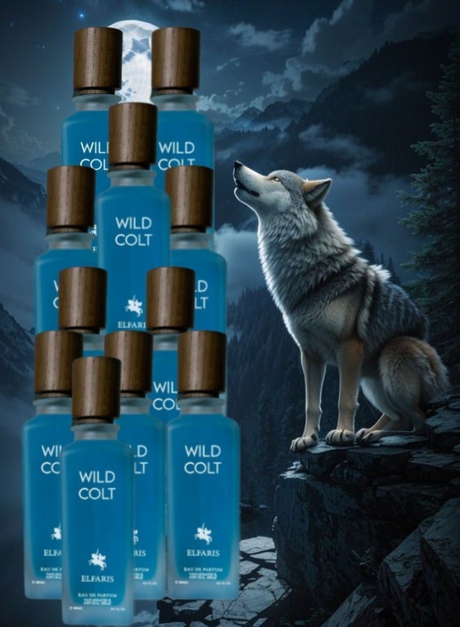 FARIS 11 Pieces Wild Colt Perfume 200ml EDP - Image 1
