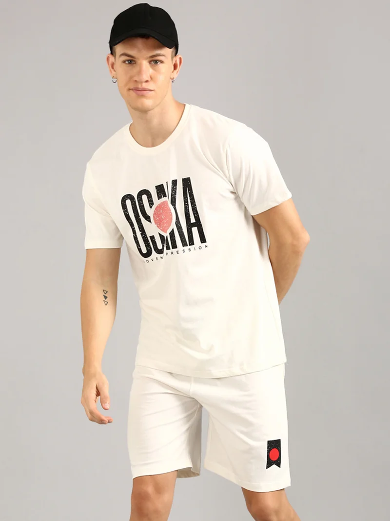 جوفن طقم رجالي أبيض