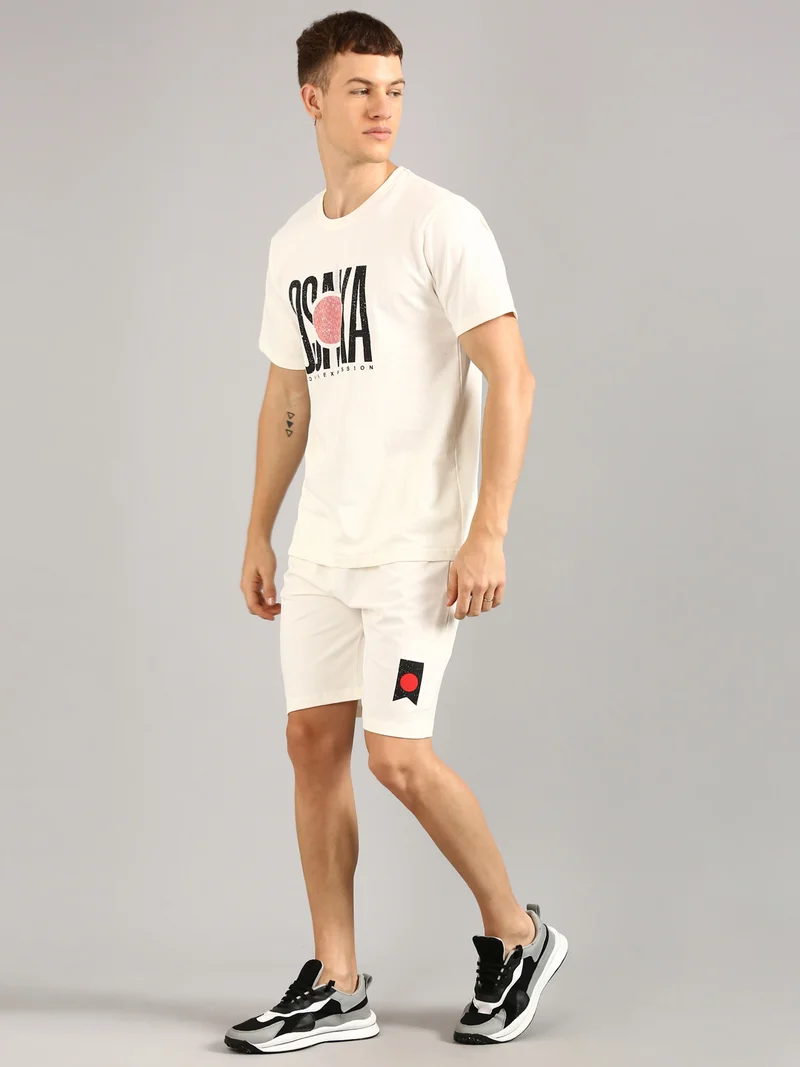 Joven  White Co-Ord Set for Men for Men | Best Price UAE