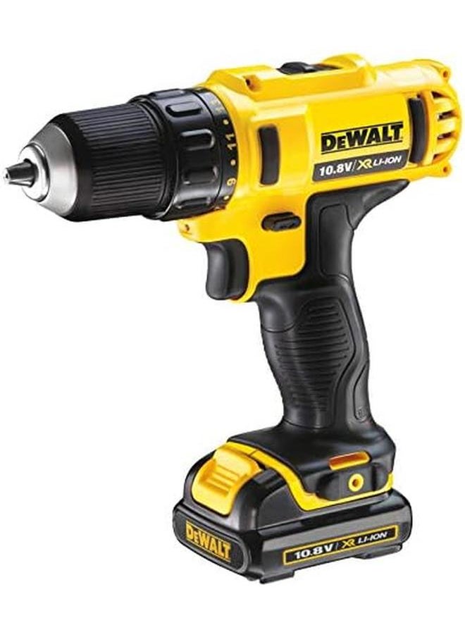 DEWALT 12V 10Mm Subcompact Drill Driver With Soft Bag Yellow Black Dcd710C2P B5  - Image 2