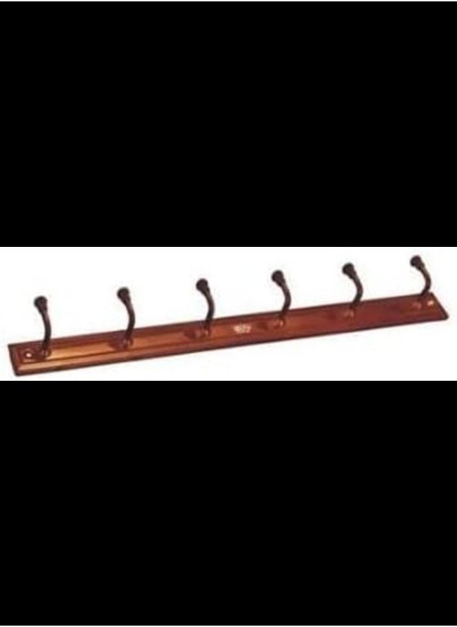 ABBASALI Cloth Wall Peg Coat Hook 6 Hook Anti Rust 