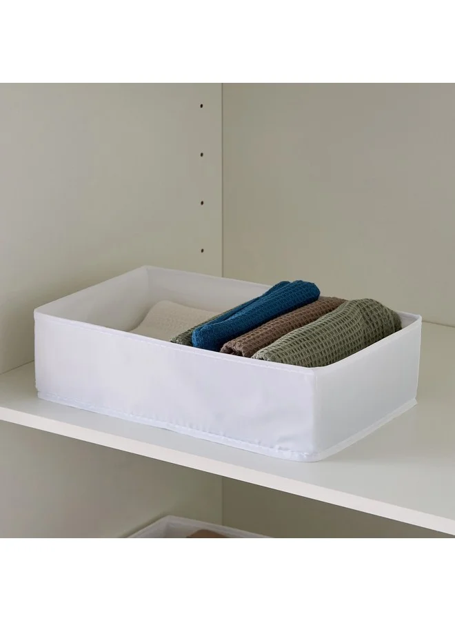 هوم بوكس صندوق تخزين مبتكر مع فواصل 20 × 34 × 10 سم