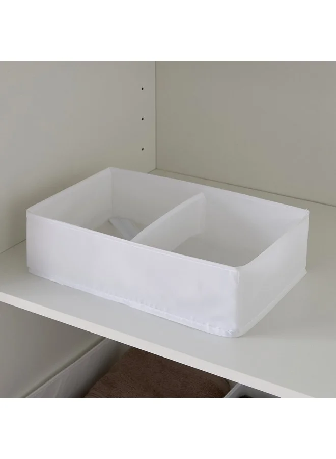 هوم بوكس صندوق تخزين مبتكر مع فواصل 20 × 34 × 10 سم