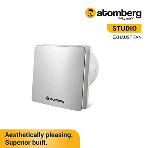 atomberg Studio Exhaust Fan (150mm) with BLDC Motor | Easy to Clean | 2 Year Warranty (Stainless Steel) - Image 3