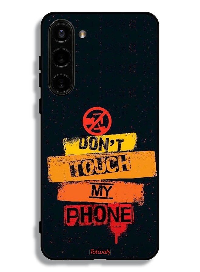 Tolwak Samsung Galaxy S23 5G Protective Case Cover Do Not Touch My Phone - Image 3