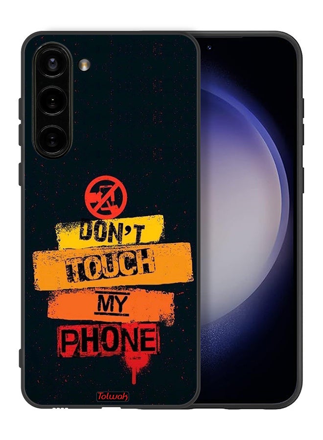 Tolwak Samsung Galaxy S23 5G Protective Case Cover Do Not Touch My Phone - Image 2