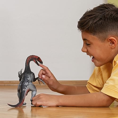 Schleich Dinosaurs Large Realistic Therizinosaurus Figurine with Moving Jaw - Detailed Prehistoric Jurassic Dino Figurine, Durable for Fun Play for Boys and Girls, Gift for Kids Ages 4+ - Image 2