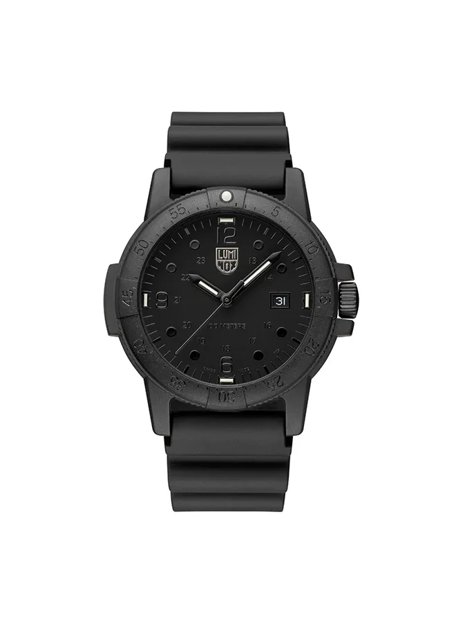 Luminox Men's Analog Round Shape Polyurethane Wrist Watch X2.2001.BO - 44 Mm