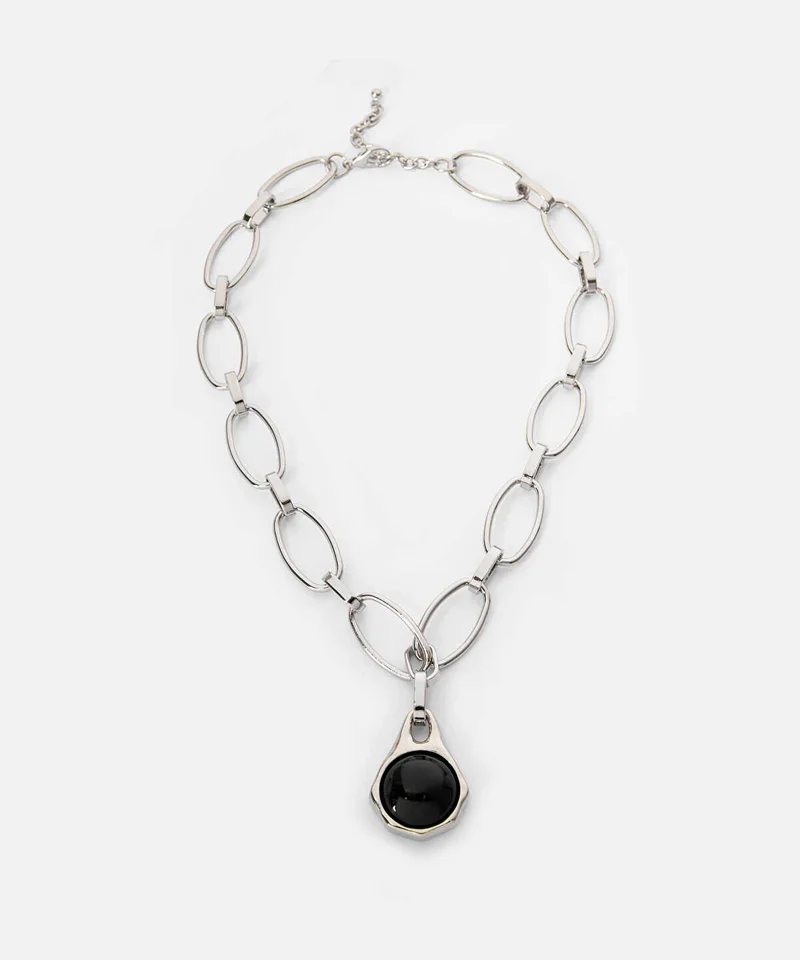 ايبيكيول Contrast Resin Chain Necklace