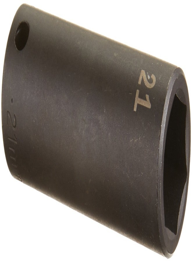 SK Tools USA 1/2" Drive, 21MM, 6 Point, Deep Impact Socket | 34271 - Image 1
