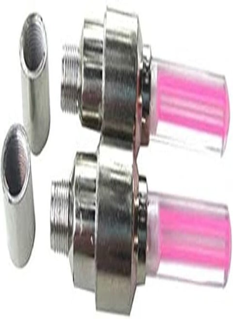 Bike Bicycle Car Wheel Tire Valve Cap Spoke Neon Flash LED Lights Lamp