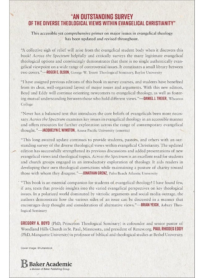 Across the Spectrum - Understanding Issues in Evangelical Theology - Image 2