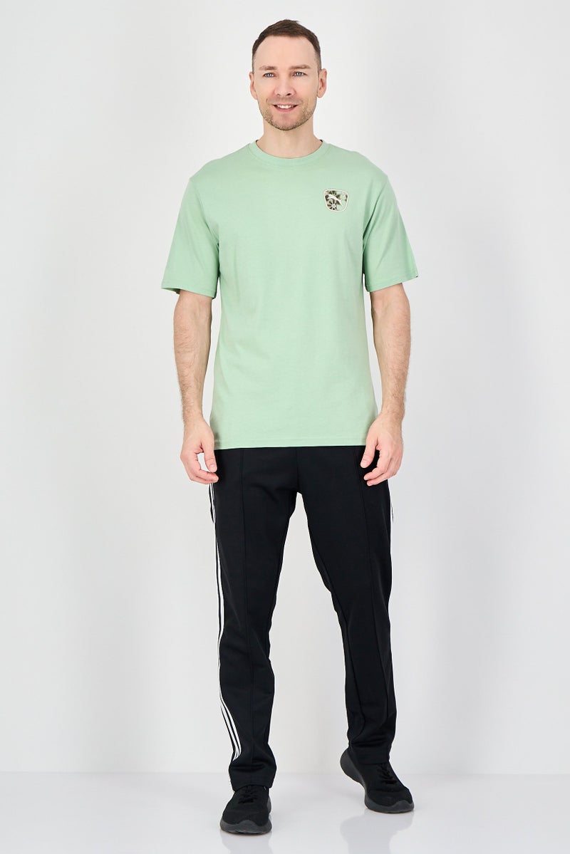PUMA Men Relaxed Fit Short Sleeve Palermo Outdoor T-Shirt, Mint Green - Image 4