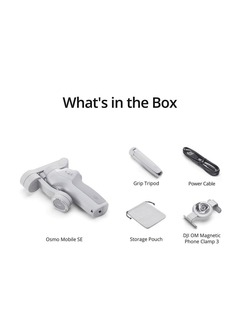 DJI Osmo Mobile SE Intelligent Gimbal, 3-Axis Phone Gimbal - Image 5