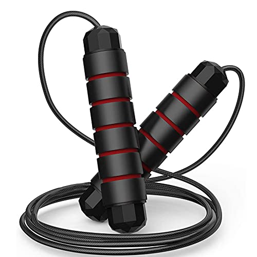 ELKO Polyvinyl Chloride Tangle Free Jump/Skipping Rope for Men, Women & Children for Exercise Workout & Weight Loss - Image 1