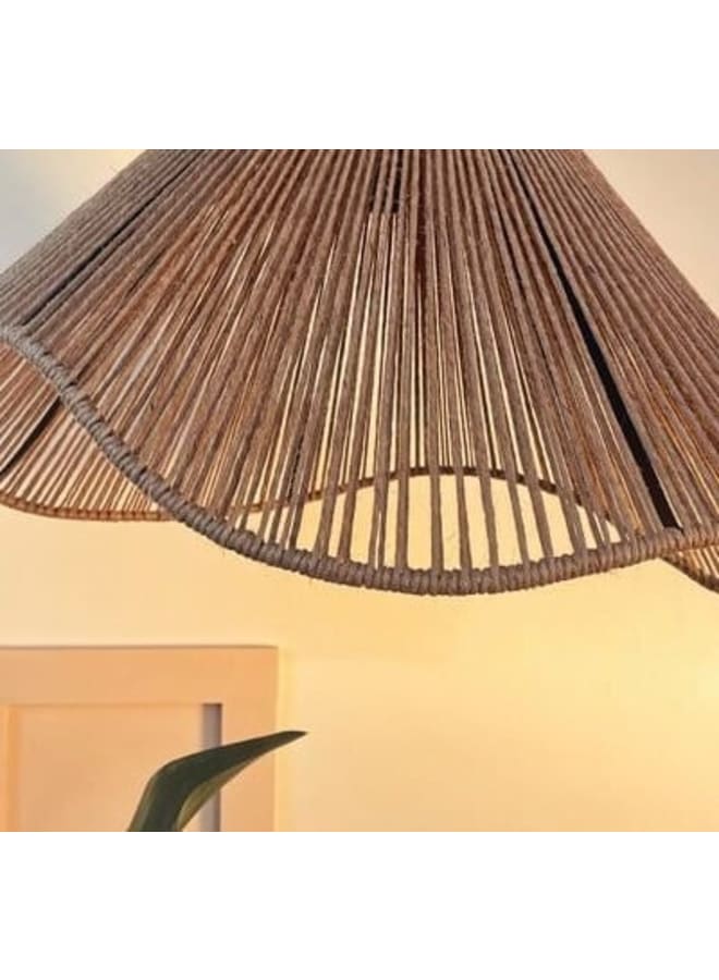 Wahag Boho Jute Halo Ceiling Pendant  - Image 3