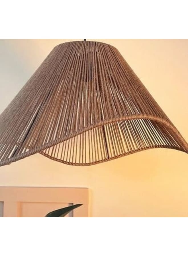 Wahag Boho Jute Halo Ceiling Pendant  - Image 4