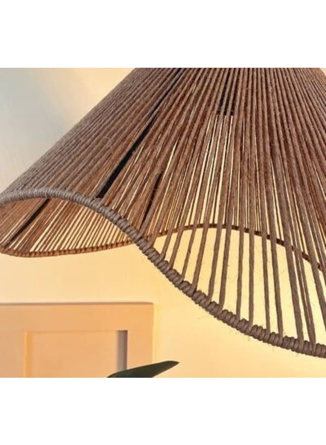 Wahag Boho Jute Halo Ceiling Pendant  - Image 2