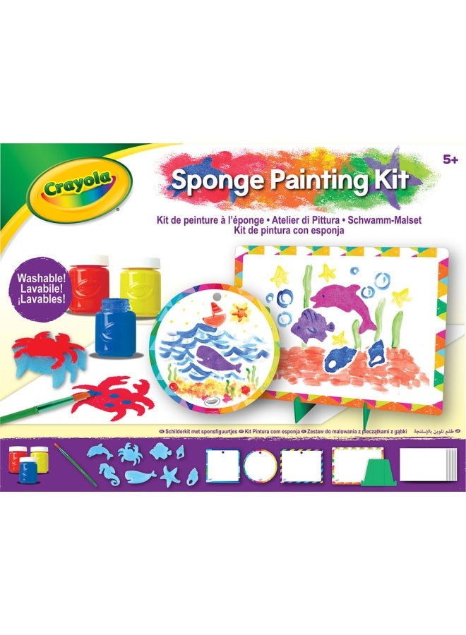 Crayola طقم رسم بالإسفنج 04-2950 متعدد الألوان - Image 1