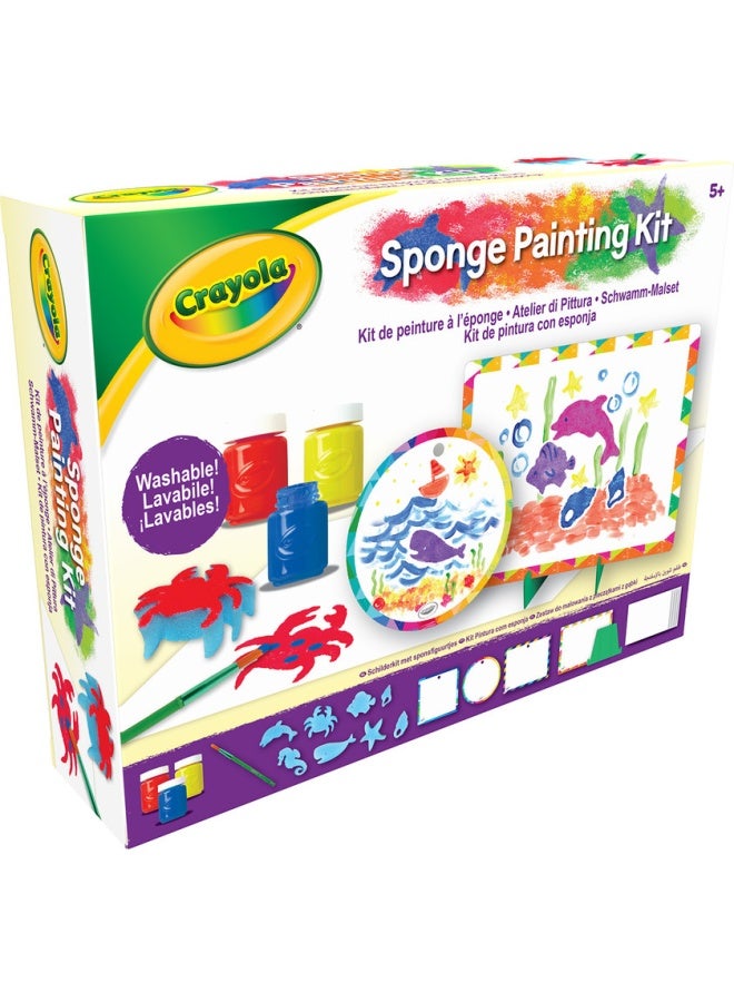 Crayola طقم رسم بالإسفنج 04-2950 متعدد الألوان - Image 2