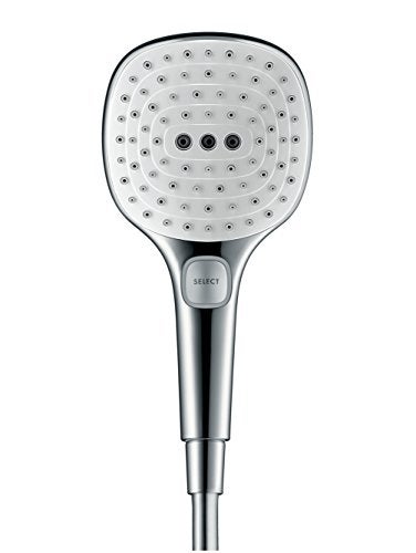 hansgrohe 4528000 Raindance Select E120 Low Flow 2.0 GPM Hand Shower, Chrome - Image 3