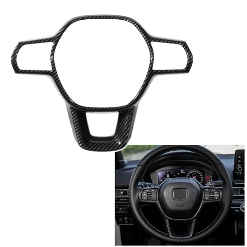 CKE Compatible with Honda Civic 2026 2025 2024 2023 2022 for Accord CR-V HR-V Pilot 2026 2025 2024 2023 Accessories Car Center Console Cover Dashboard Cover Trim Frame -Carbon Fiber Style - Image 1