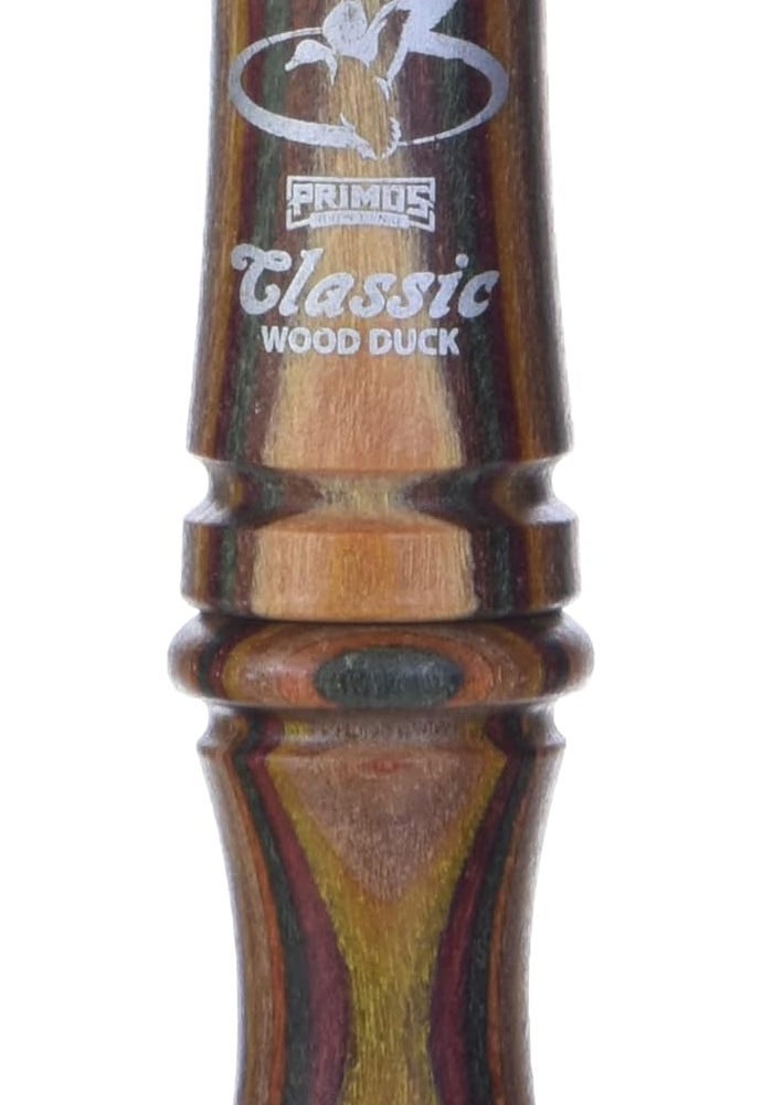 PRIMOS Classic Wood Duck Call - High Quality Hardwood Barrel for Hunting - Image 1