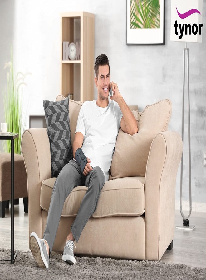 TYNOR Elastic Wrist Splint, Grey, Right, Medium, 1 Unit - Image 5