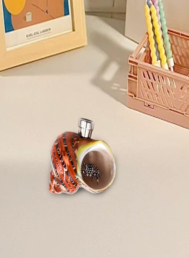 MHLLGN Jumping Spider Enclosure Accessories, 2 Pack Conch Jumping Spider Hideout with Magnet and Moss, Jumping Spider Hide, Jumping Spider Accessories - Image 4