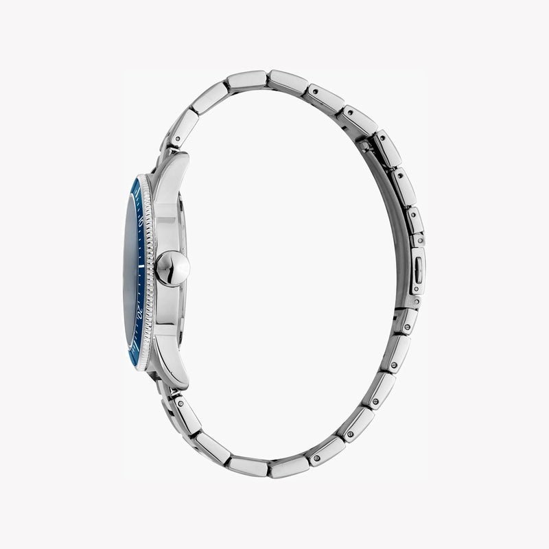 جاست كافالي جاست كافاللي CLASSIC SPLENDOR - ساعة رجالية من الفولاذ المقاوم للصدأ مع ميناء أزرق أنيق - Image 2
