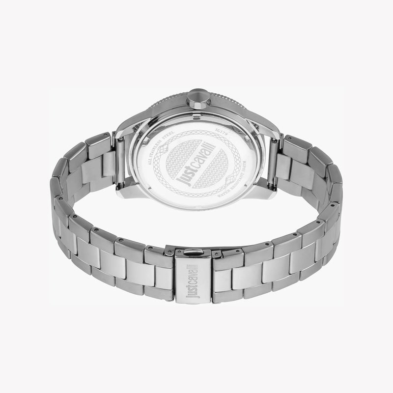 جاست كافالي جاست كافاللي CLASSIC SPLENDOR - ساعة رجالية من الفولاذ المقاوم للصدأ مع ميناء أزرق أنيق - Image 3