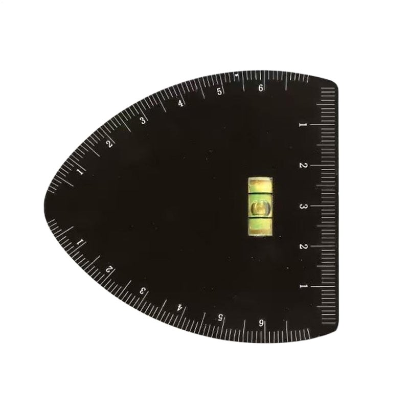 Brow Mapping Tool - Stainless Steel Fast Drawing Eyebrow Ruler, Professional Symmetrical Stencil with Golden Ratio Design, Makeup Artist Compass, Beauty for Dorm Wedding - Image 1