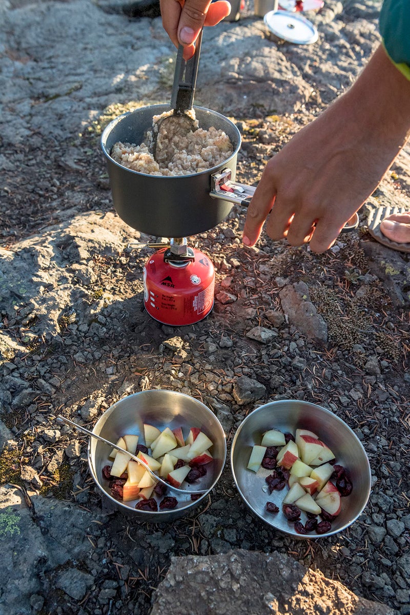 MSR Alpine Stainless Steel Nesting Camping Bowl,Silver - Image 2
