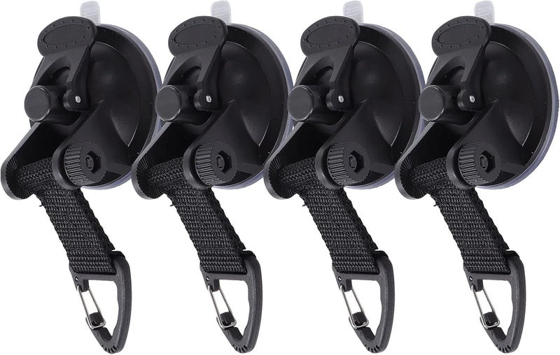 Car Tent Suction Cup High Strength Durable Portable Suction Cups for Awning Tents Camping Tarp for Outdoor Activities ABS Material 4PCS - Image 3