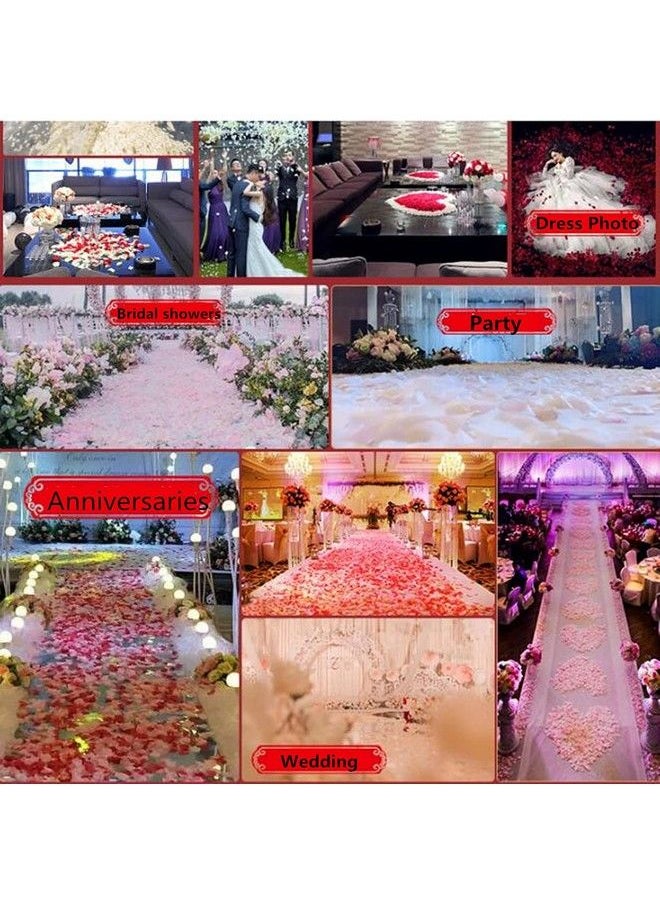 RuiChy - 1000Pcs Artificial Silk Rose Petals For Wedding Flowers Home Party Romantic Night Anniversary Valentine'S Day Dark Green - Image 1