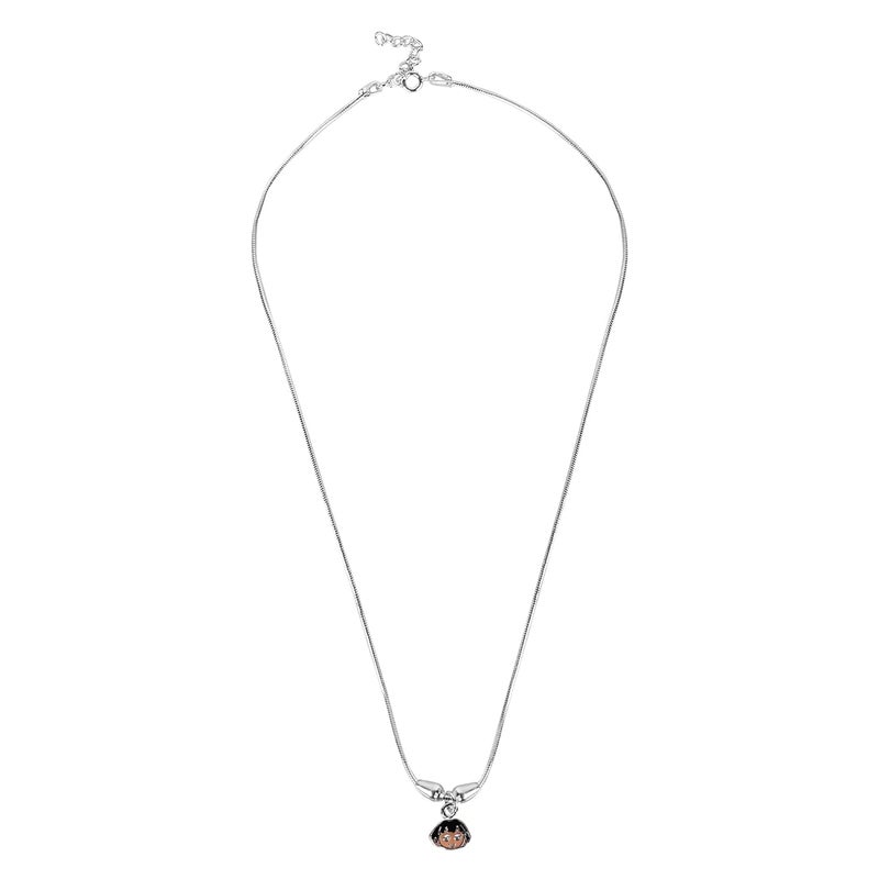 silver chest 925 Pure Silver necklace set for girls/kids| Jewellery for Kids |Neck chain with Love Design Accessories | Fancy & Stylish Accessories| Set for for Party Jewelry| Gift- Age 0 to 5 Years - Image 5