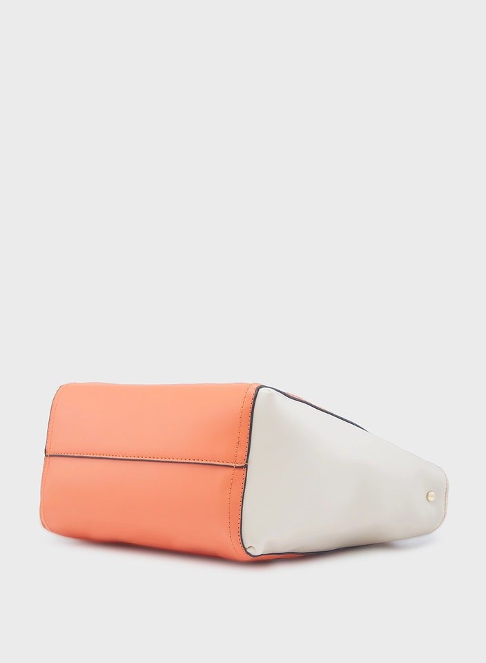 CAPRESE-EVA SATCHEL MEDIUM ORANGE - Image 2