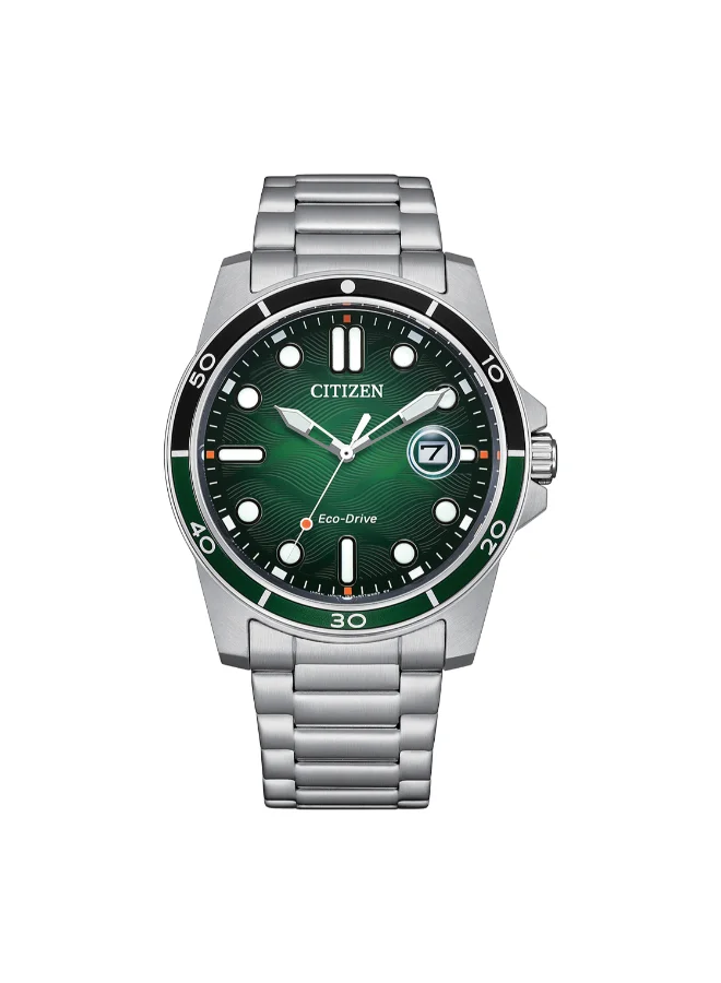 CITIZEN Men's Stainless Steel  Eco Drive Men  Watch AW1811-82X - 41.5 mm