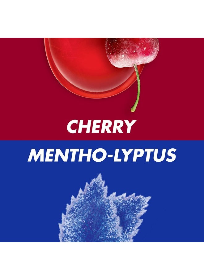 Halls HALLS Relief Cherry Cough Drops, 2 Value Packs of 200 Drops (400 Total Drops) + Bonus 9 Count HALLS Relief Mentho-Lyptus Cough Drops  - Image 4