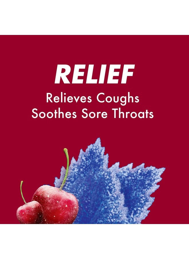 Halls HALLS Relief Cherry Cough Drops, 2 Value Packs of 200 Drops (400 Total Drops) + Bonus 9 Count HALLS Relief Mentho-Lyptus Cough Drops  - Image 5