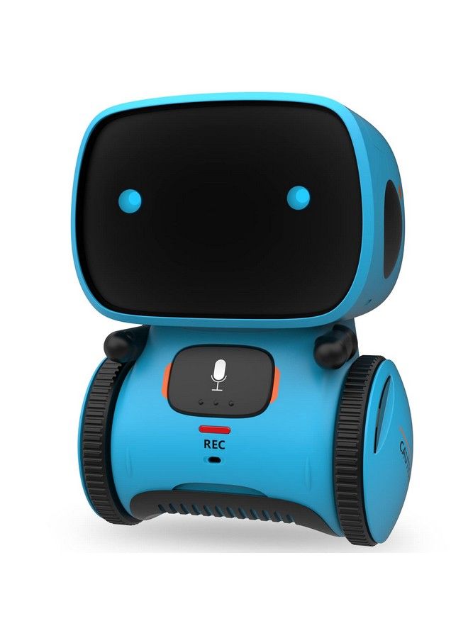 GILOBABY Kids Robot Toy: Interactive Smart Talking Companion With Voice Control Touch Sensor Singing Dancing & Recording For Ages 3+ (Blue) - Image 1