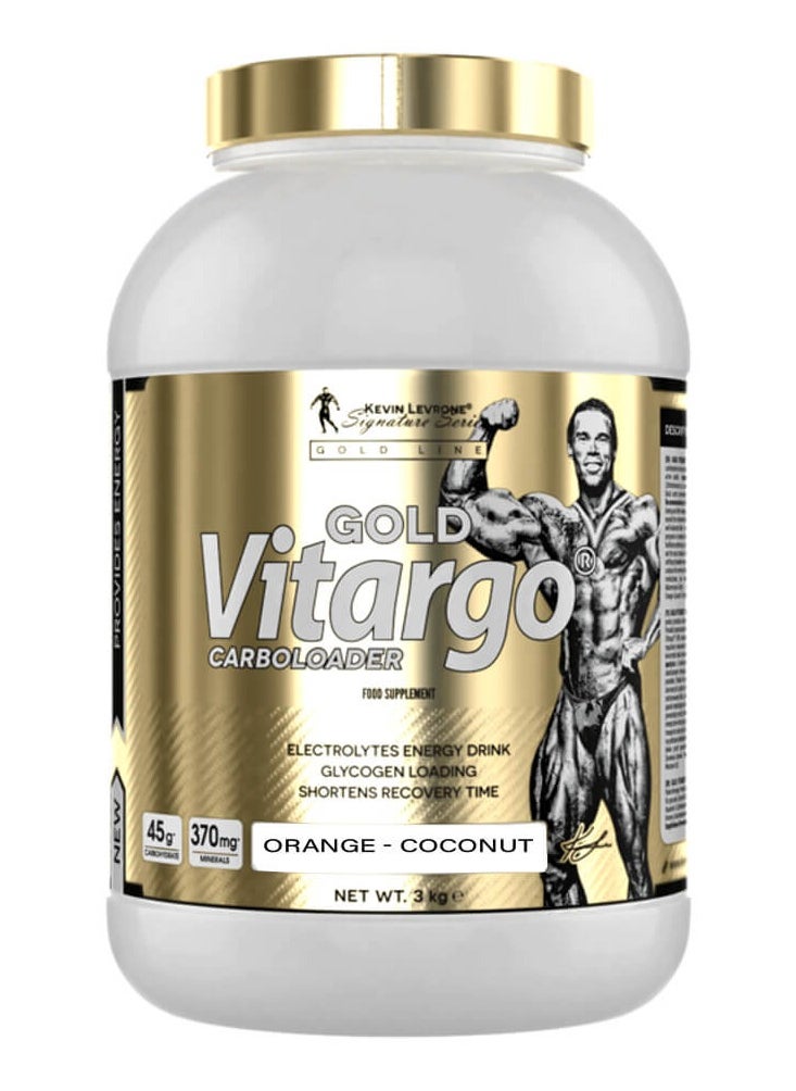 KEVIN LEVRONE - Gold Vitargo Carboloader Orange Coconut 3kg - Image 1