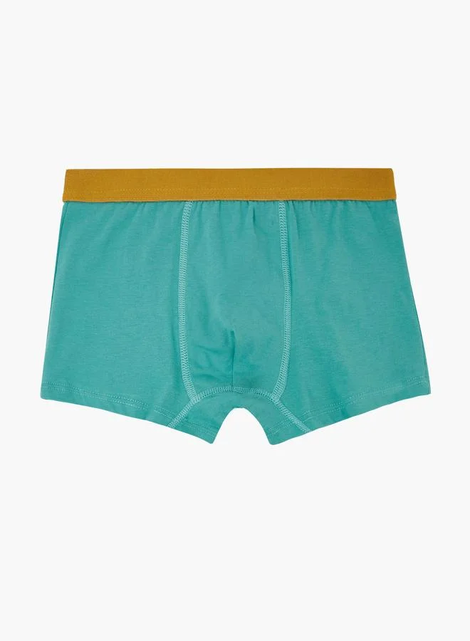 ستايلي Teen Boys Pack of 4 - Printed Cotton Boxers