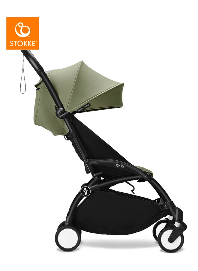 STOKKE YOYO3 Black Frame With 6+ Color Pack Olive