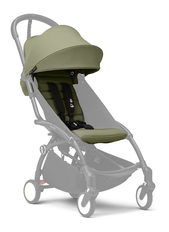 STOKKE YOYO3 Black Frame With 6+ Color Pack Olive  - Image 2