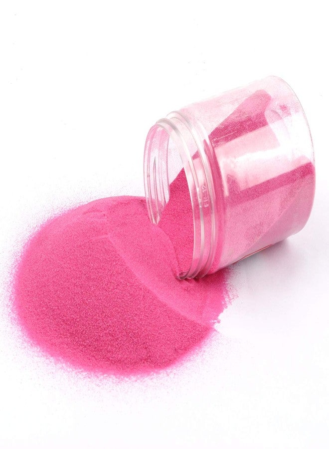 Shiny Stone Colorful Art Sand, Decorative Wedding Vibrant Sand, 250g/0.55lb/8.81oz for Wedding Succulent Terrarium Vase (Bright Pink) - Image 2