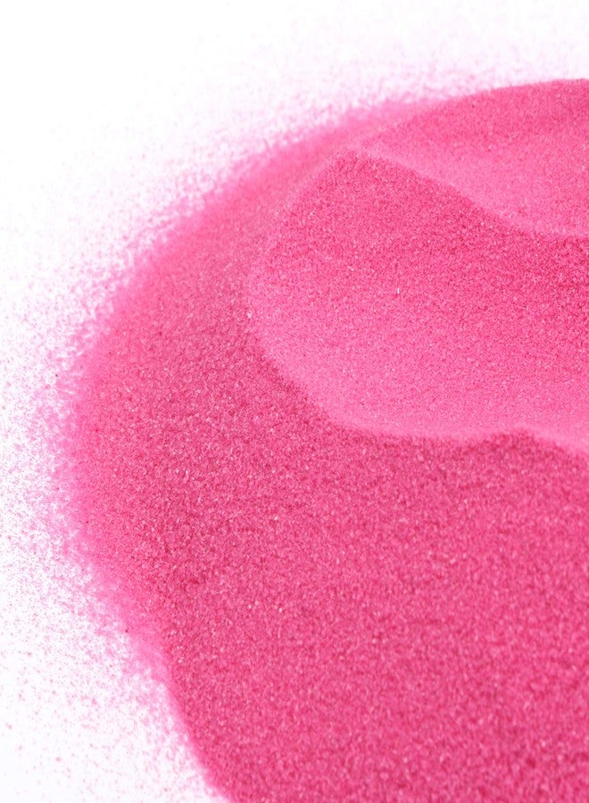 Shiny Stone Colorful Art Sand, Decorative Wedding Vibrant Sand, 250g/0.55lb/8.81oz for Wedding Succulent Terrarium Vase (Bright Pink) - Image 4
