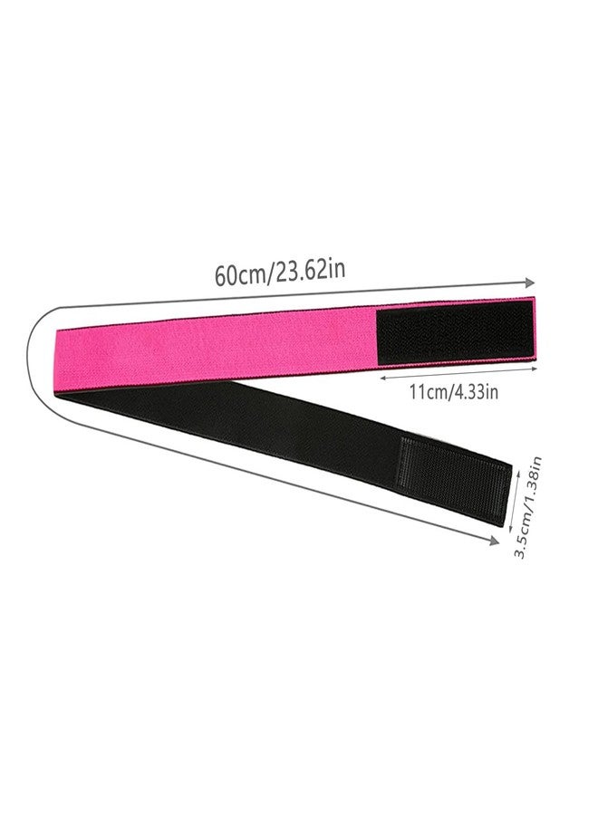 ArrErr 3 Pack Wig Elastic Bands Set with Hook and Loop Closure Elastic Edge Wrap Melting Lace Band Frontal Melt Adjustable Headbands Front Wig Grip Bands for Wigs Keeping in Place Ombre Blonde Wigs - Image 2